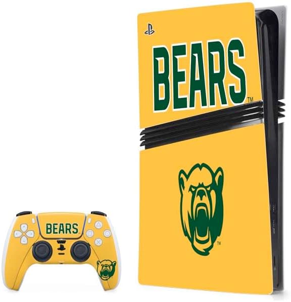 Skinit Decal Gaming Skin Compatible with PS5 Pro Bundle - Officially Licensed Baylor University Sic Em Design