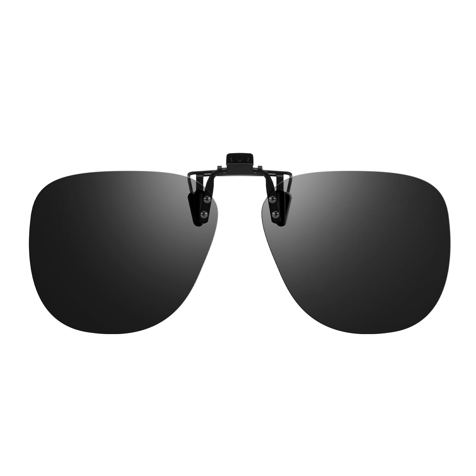 Square Polarized Clip On Sunglasses High Quality Flip Up Fit Over Glasses Sunglasses Men Women Anti