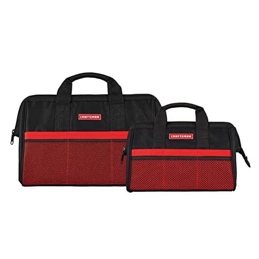 CRAFTSMAN 13" and 18" Zippered Tool Bag Combo (CMST513518)