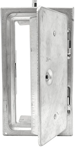 Preisvergleich Produktbild Upmann Kamintür K 10.24, verzinkt Nennmaß 100 x 240 mm