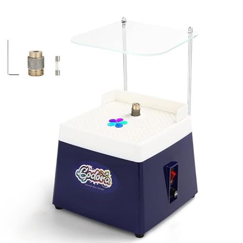 Godora Stained Glass Grinder, Mini Stained Glass Kit With 5/8" & 1" Grinder Bits, Widely Used For Glass Processing Arts And Decoration #TOP11