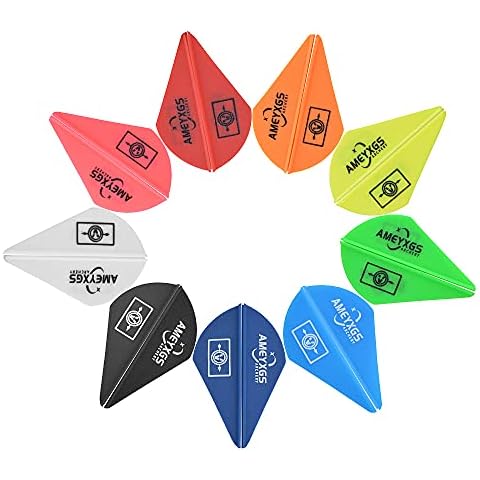 ZSHJGJR 50pcs Pfeilfedern 2 Zoll Kunststoff Pfeil Befiederung Gummifedern Kunststoff Federn Cover