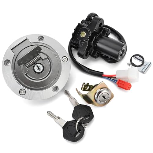 Kit cerraduras moto para Yamaha YZF R6 interruptor encendido y tapa tanque combustible 2