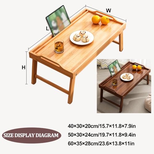 Table basse pliable de style japonais compacte pour travailler sans encombre - 3