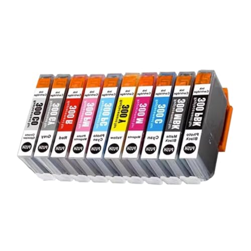 Cartouche compatible PFI-300 jet d'encre couleur universelle pour imprimante