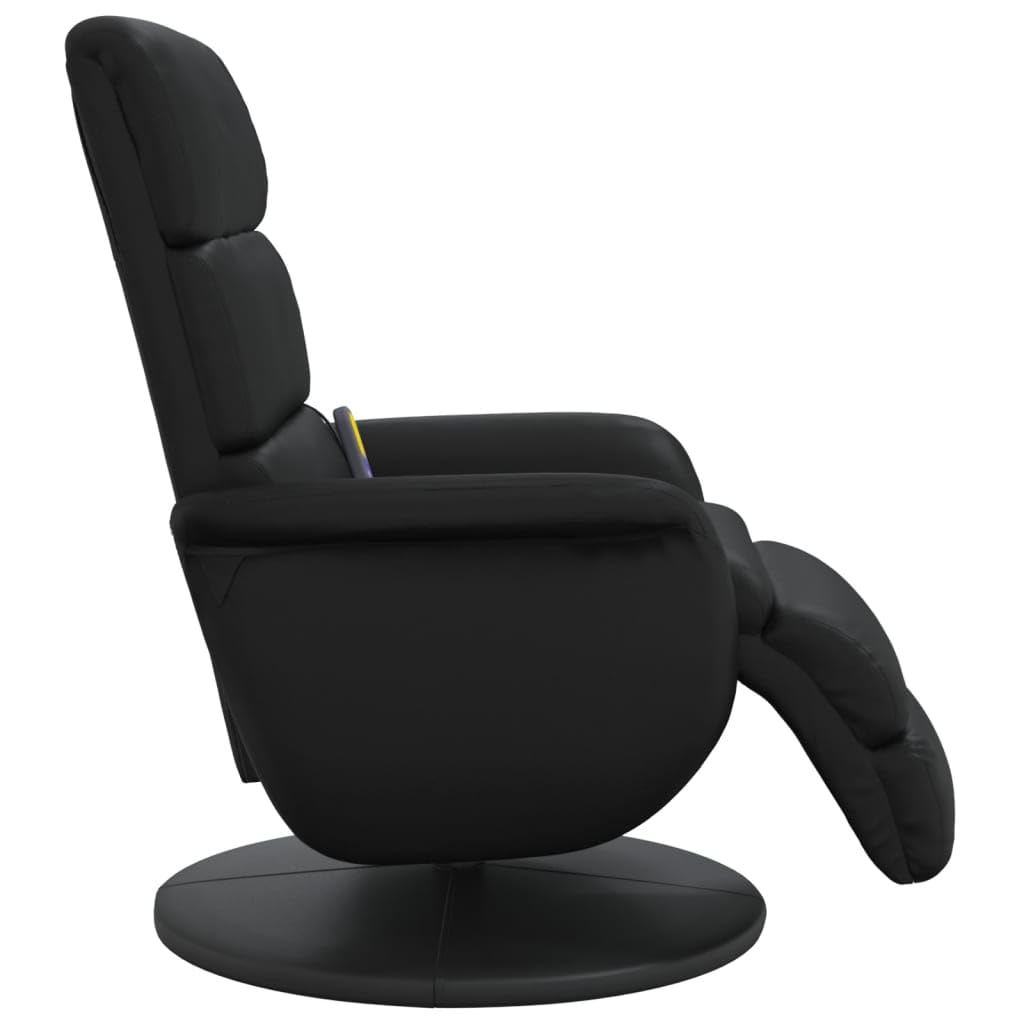 Sillón reclinable Masaje con reposapiés Cuero sintético Negro, Sillón De Relax, Sillon Masaje Relax, Sillon Relax Electrico, Hogar Sillon Relax, Sillones Comodos, Sofa Tantra - 356724