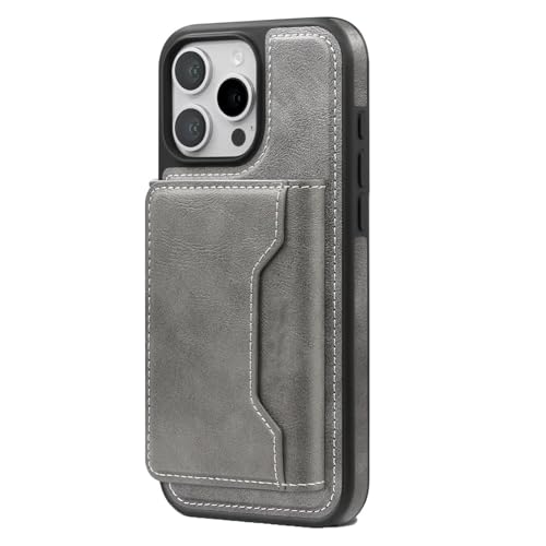 Étui portefeuille iPhone 16 Plus anti-rayure avec support vidéo intégré