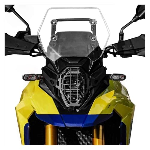 Couvercle de protection de calandre de phare pour V-Strom 800 DE en acier rigide - 3