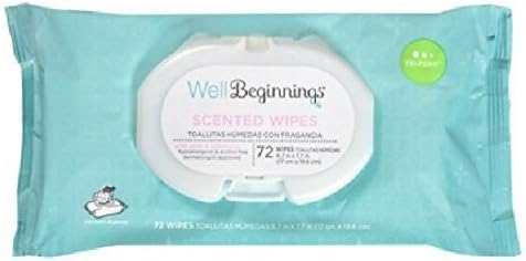 Premium Baby Wipes Softpack, Scented 72 Ea