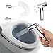 Shower Head Nozzle Spray Gun with Telephone Shower Hose Handheld Bidet Toilet Sprayer Bathroom Cleaning Tools