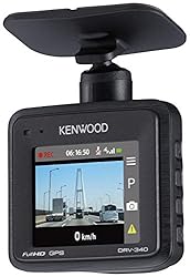 KENWOOD ドライブレコーダー DRV-340 Full HD ノイズ対策済 夜間画像補正 LED信号対応 専用SDカード(16GB)付 1年保証 Gセンサー 衝撃録画 駐車監視機能付 GPS ケンウッド