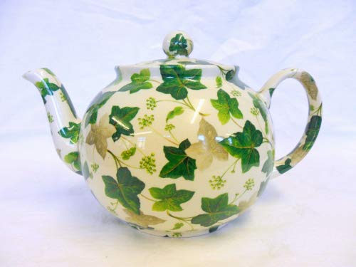 Heron Cross Pottery Multi Maple Ivy 6 Cup Teapot By