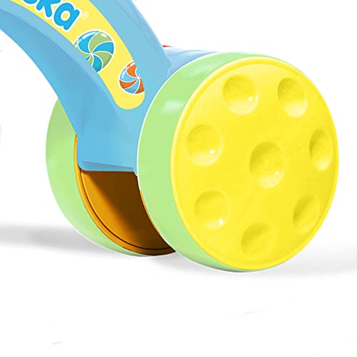 Bicicleta De Equilíbrio Infantil 4 Rodas Sem Pedal Totoleka Azul