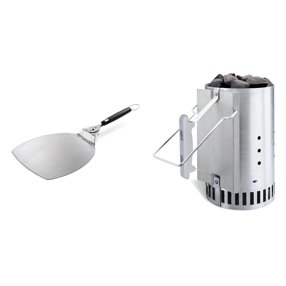 Cheminée d'allumage Rapidfire et pelle à pizza pour barbecue Weber 6691