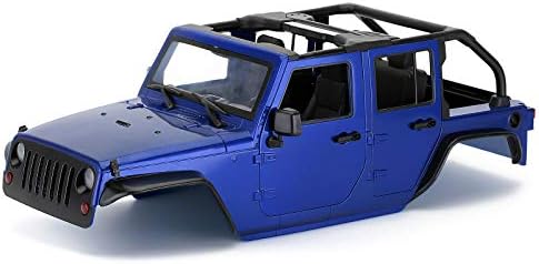 INJORA RC Body Kit 313 mm Wheelbase Body Shell Jeep Wrangler Car