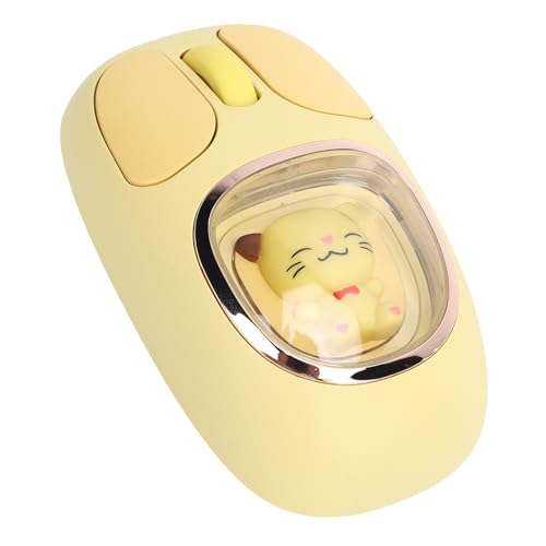 Souris rechargeable avec rétro-éclairage RGB et design de poupée