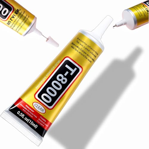 Phone Screen Glue T8000 – Clear Repair Adhesive for Phone Screens, Electronics, Jewelry - Strong Bonding, Fast-Drying, Waterproof & Durable Multi-Purpose Fix