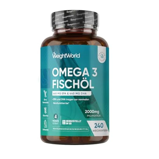 Omega 3 Weichkapseln 2000mg