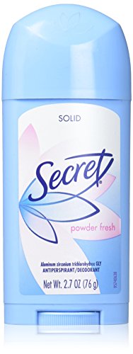 Secret Powder Fresh Invisible Solid Antiperspirant Deodorant 2.7 oz (Pack of 6)