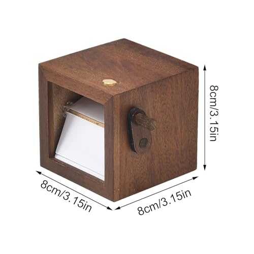 Caja de recuerdos emocionales con animación de madera 3