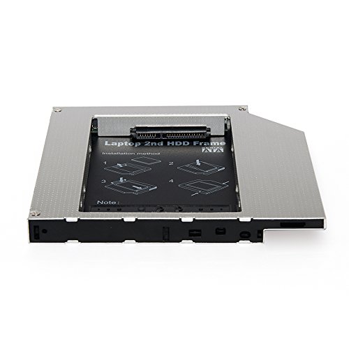 12.7Mm Sata Optical Bay Hard Drive Adapter Caddy #TOP2