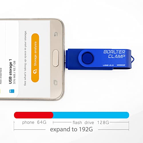 Clé USB 128 Go micro USB OTG double connecteur pour tablette et mobile Android - 3