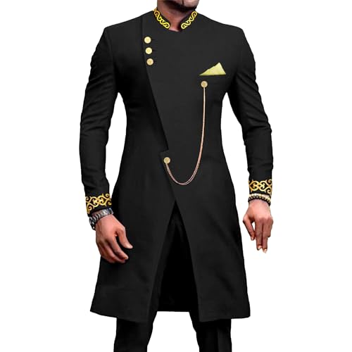 Costume africain pour homme ensemble dashiki imprimé deux pièces