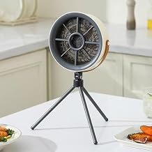 Rechargeable Small Fan Smoking Machine, Portable Home Kitchen Range Hood,Outdoor Camping Barbecue Smoking Machine with 3 Modes.