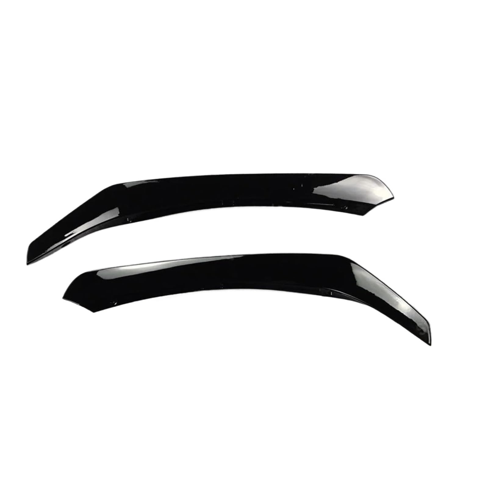 Spoiler avant Benz CLA C117 noir brillant au style AMG affirmé