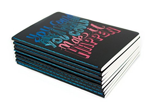 Ooly 118-Qt Pocket Pal Journal Pack Of 8, (3.5" X 5") - Quotations #TOP1