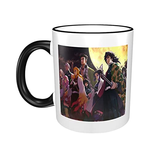 鬼滅の刃 マグカップ コーヒーカップ セラミック 電子レンジ対応 耐熱 大容量 ファッション 人気 ギフト 330ml