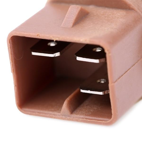 Sensore Temperatura Refrigerante Metzger 0905038 – Compatibile Con Audi 80, 100, A6, Cabriolet – 3 Poli, Marrone, Con Guarnizione