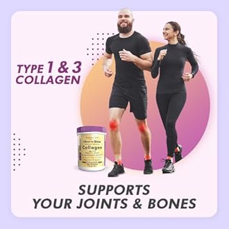 HealthyHey Skin Glow-n-Shine® Collagen Powder 200g | Hydrolysed Collagen for Women and Men with Hyaluronic Acid, Biotin and Vitamin C for Healthy Skin, Hair and Nails - (Unflavoured, 200gm)