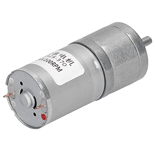 JGA25-370 DC Getriebemotor 24V 100RPM 25mm Außendurchmesser mit Zentralwelle für Industrieanwendungen