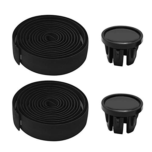 Vkinman Road Bicycle Bar Tapes Eva Non-Slip Soft Bicycle Handlebar Tape, Durable & Shock-Absorbing Cycling Handle Warps With Bar End Plugs For Touring Cycling And Road Racing #TOP6
