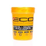 Eco Style Gold Olive Oil & Shea Butter & Black Castor Oil & Flaxseed 32oz
