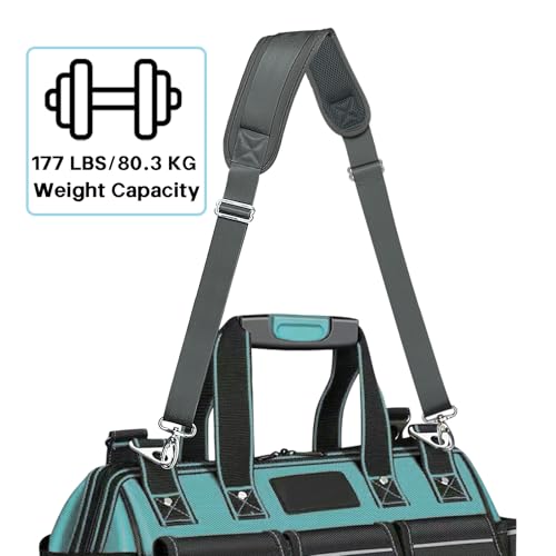 Image of Shoulder Strap for Bag Universal Replacement 58 inch /67 inch Fixed Padded Adjustable Buckle Heavy Duty Shoulder Strap