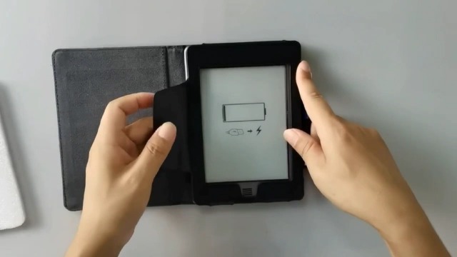 Amazon.com: Kindle Touch (2012) Flip Cover - Soft Folio Case