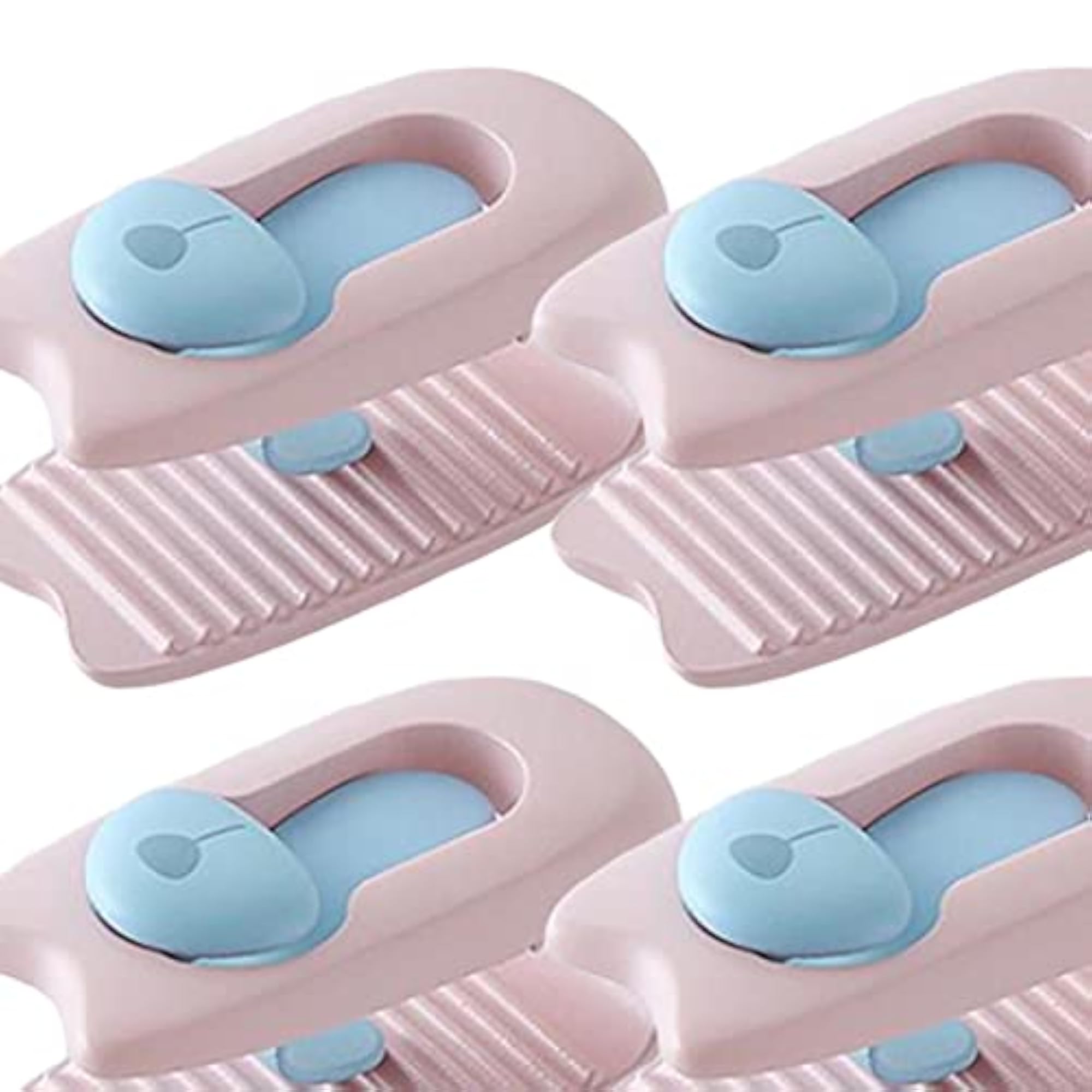 Duvet Cover Clips, Non-Slip Light Pink