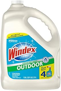 Windex Original Scent Outdoor Glass Cleaner 128 ounce Liquid - Total Qty: 44