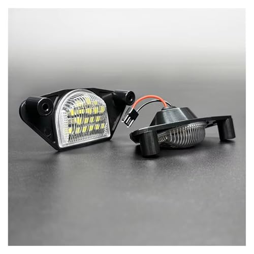 Luz LED matrícula Buick Skyhawk 1982-1989 iluminación trasera color blanco alta luminosidad 3
