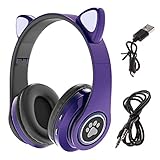 ★ [Modisches Geschenk] --- Bunt und attraktiv, geformt wie eine sehr süße Katze und macht Sie zu jedem Anlass hervorstechen. Ein Weihnachts-/Geburtstagsgeschenk für Familie und Freunde, sogar Cosplay-Fans. Verstellbares Kopfband für verschiedene Kopfgrößen. Geeignet für Internet-Bar, Cosplay-Kostüm, Valentinstag, Geburtstag, Nachtclub. Für Handy, Sport, Schule, Reisen usw.