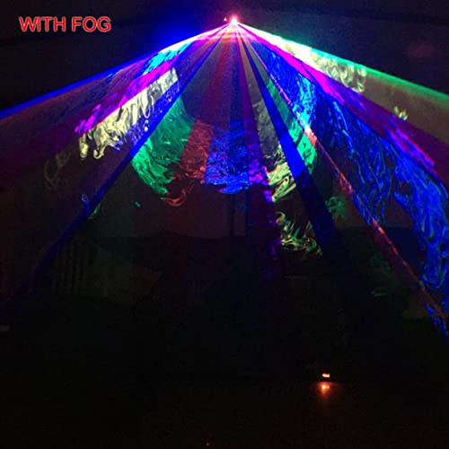 Image of Professional RGB Laser Party Lights,Sound Activated DJ Disco Light,DMX512 Remote Control Scanner Beam Effect Lazer Projector Lighting for Show KTV Bar Club School Dances Corporate Event Mobile DJs | Sound Activated, DMX512 Remote Control, Scanner Beam Effect, For DJ Disco Show KTV Bar Club School Dances Corporate Event