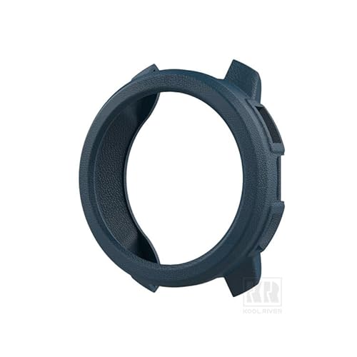 LUNBER-ARMOR�EFor Suunto Vertical 2 �P�[�X �J�o�[ TPU �ϏՌ� ���U�[�� For �X���g �o�[�e�B�J��2 �\�t�g�P�[�X �ی�J�o�[ �o���p�[ 49mm�Ή�(�_�[�N�u���[)