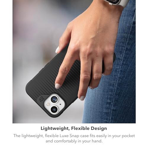 ZAGG Luxe Snap iPhone 15 Plus Case - Protective Cell Phone Case, Drop Protection (10ft/3m), Durable Graphene Material, Slim and Lightweight MagSafe Phone Case, Plum by ZAGG - Image 4