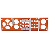 Orange Woodworking - Riel guía de sierra de ángulo recto, riel guía de sierra circular de 90°, diseño hueco, aleación de aluminio ligero y acero inoxidable, resistente y duradero para carpintería