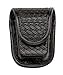 Bianchi 7915 Glove Pouch Holder, Basketweave Black, Hidden Snap