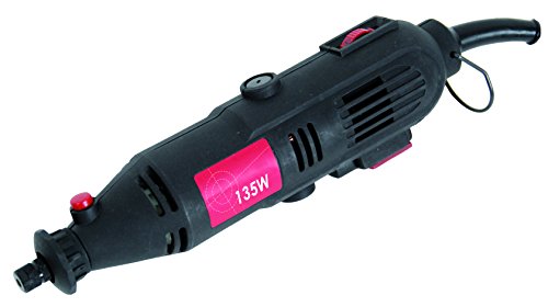 Prem 232402 Mini herramienta 135w / 100 Accesorios, 135 W, 230 V, Negro