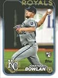 2024 Topps #399 Jonathan Bowlan Kansas City Royals Rookie Baseball Card - SportsCard SuperStore