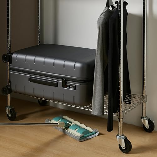 Amazonベーシック ハンガーラック 2段 キャスター付き